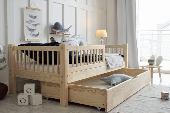 lit cabane enfant en bois stockholm 4